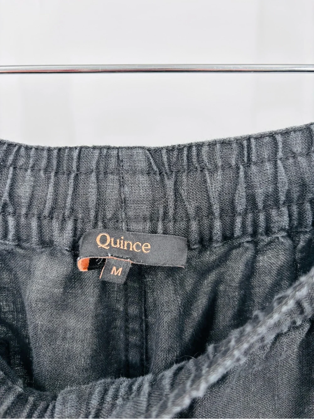 Quince mens linen drawstring beach pants